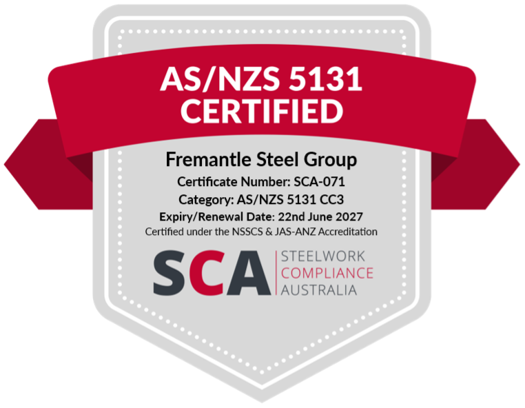 AS/NZS 5131 Certified badge